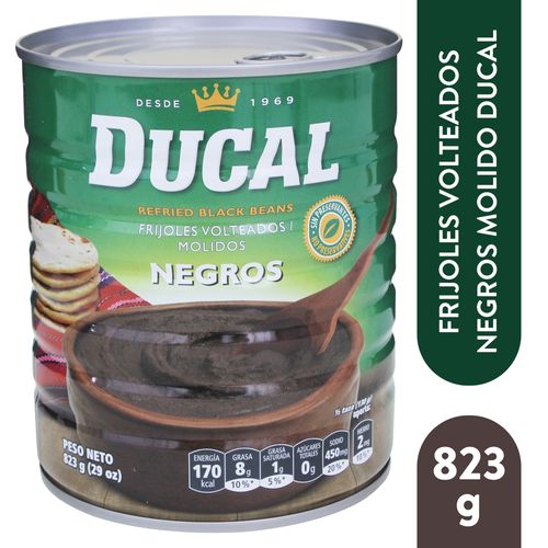 Ducal Volteado Negro Lata 29Oz