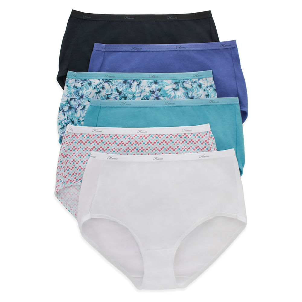 Calzones De Algodón Mujer Walmart Bóxer Hanes Panties Para Mujer