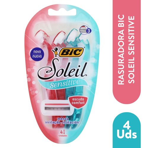 Bic Rasuradora Soleil Sensitive Bl 4Ea