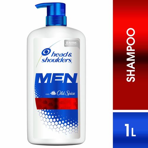 Shampoo Head & Shoulders Old Spice para Hombres 1000ml
