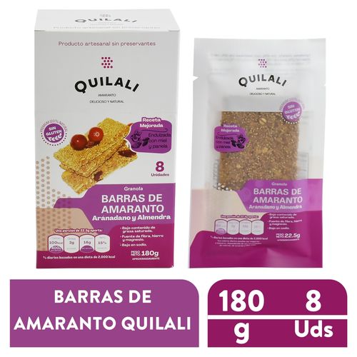 Barra Quilali Miel 180gr