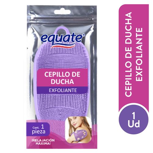 Cepillo De Ducha Equate Exfoliante Surtido Color - 1 Pza