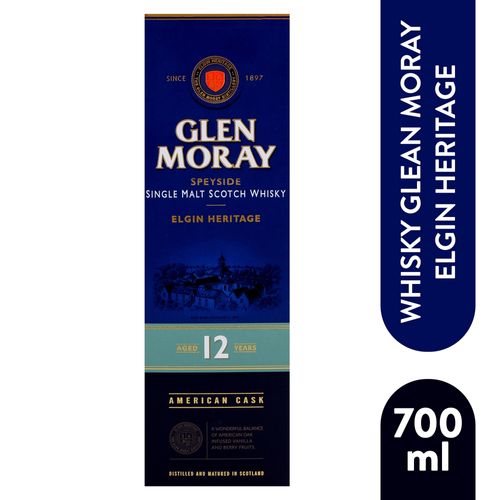 Glen Moray 12 Single Malt 700ml