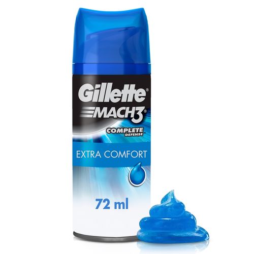 Gel de Rasuradora Gillette Mach3 Extra Comfort para Usar con Rasuradora, 72mL