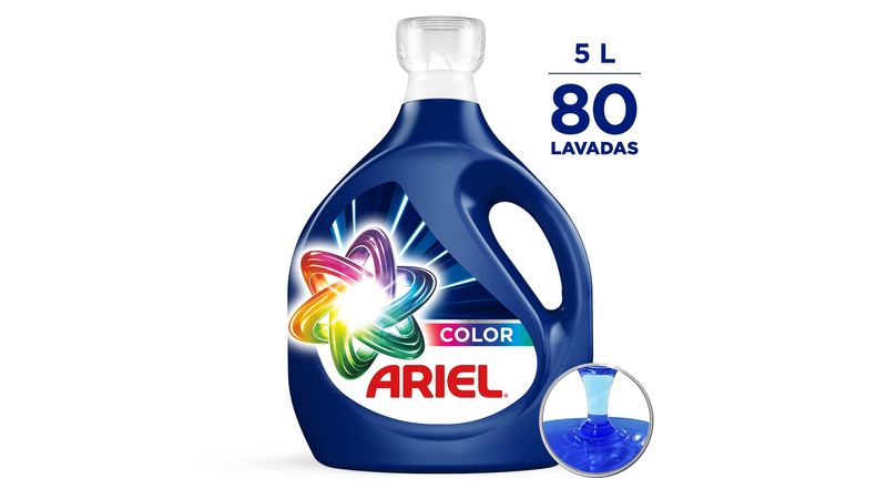 Comprar Detergente líquido Ariel remueve manchas y cuida el color