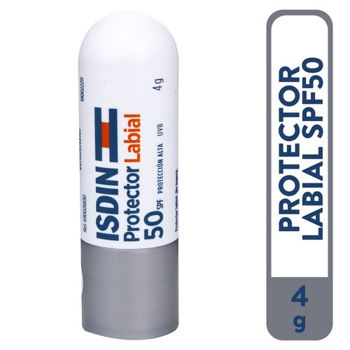 Protector labial Isdin SPF 50 - 4 g