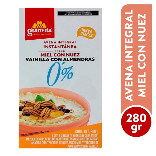 Avena Inst 0 Granv Sab Miel Nuez 280Gr