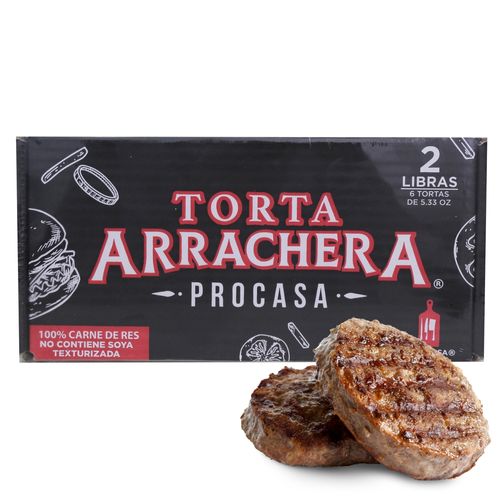 Torta arrachera Procasa congelada  Uds - 2 lbs