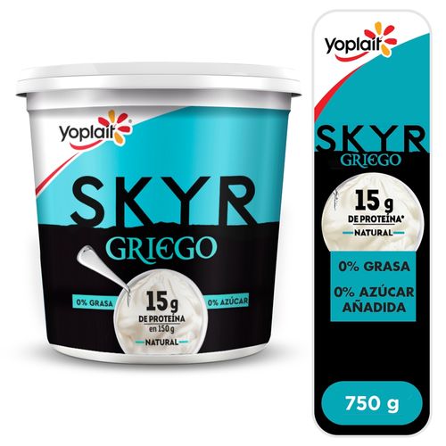 Yogurt Yoplait Styr Griego Natural - 750g