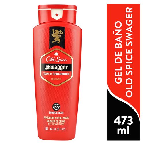 Jabón líquido corporal para hombre Old Spice Swagger 473 ml