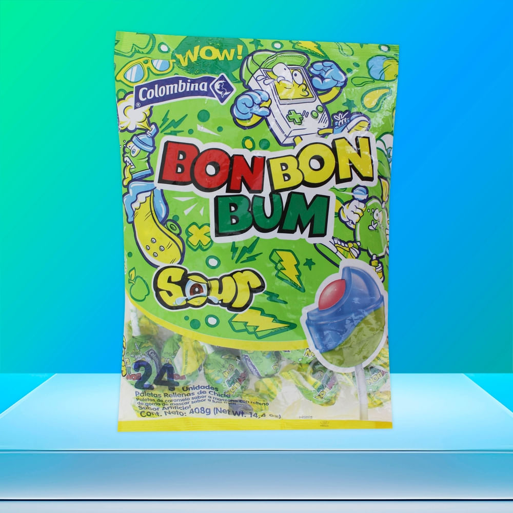 Bon Bon Bum Sour Colombina 408gr - Maxi Despensa | Compra en línea