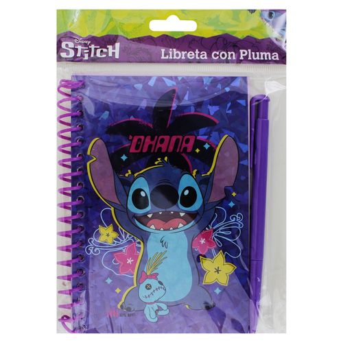 Libreta Con Pluma Stitch