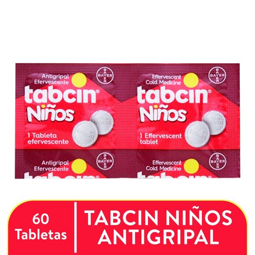 Tabcin Niños Efervescente Caja X 60 Tabletas