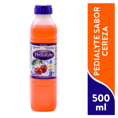 Solución Electrolítica Pedialyte® Sabor Cereza 30 mEq - 500ml