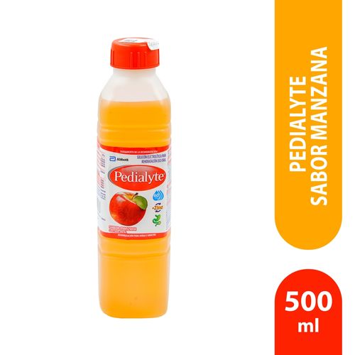 Solución Electrolítica Pedialyte® Sabor Manzana 60 mEq - 500 ml