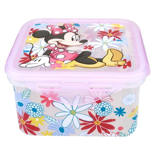 Recipiente Cuadrado 730 Ml Minnie Mouse