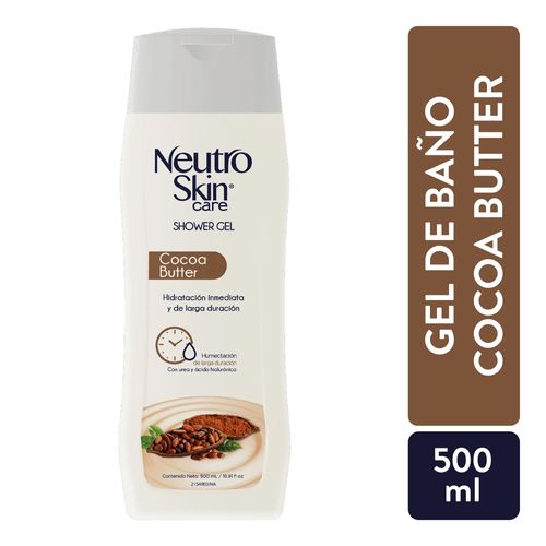 Gel De Baño Neutroskin Cocoa Butter - 500ml