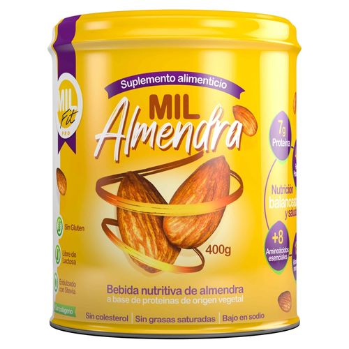 Suplemento Milfit Pro Almendra Productos Savoré -400g