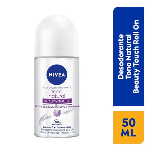 Desodorante Rollon Nivea Aclarado Natural - 50ml