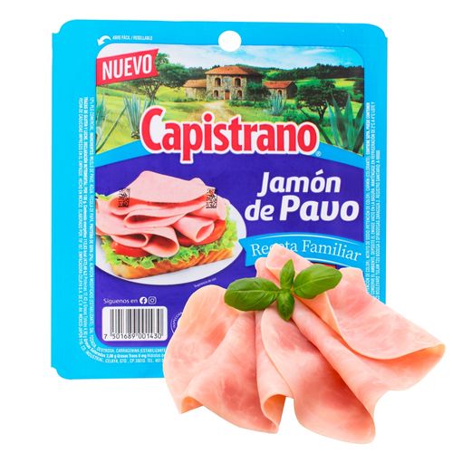 Jamón Pavo Capistrano Familiar -290 g