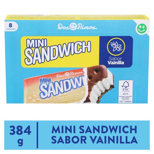 Helado Mini sándwich Dos Pinos - 48 g