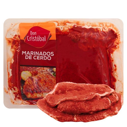 Bistec de Cerdo Don Cristobal Adobado Cerdo Empacado, Precio indicado por libra