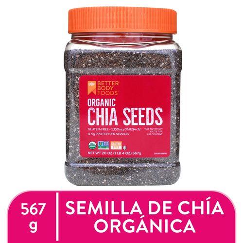 Semillas de Chia Bbf Orgánicas - 567 g
