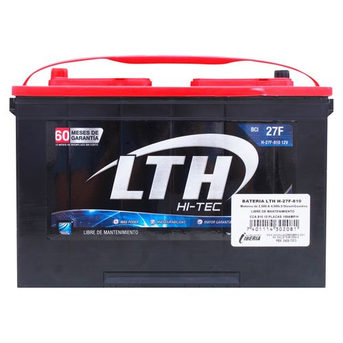 Bateria Para Auto Hitec27f 810