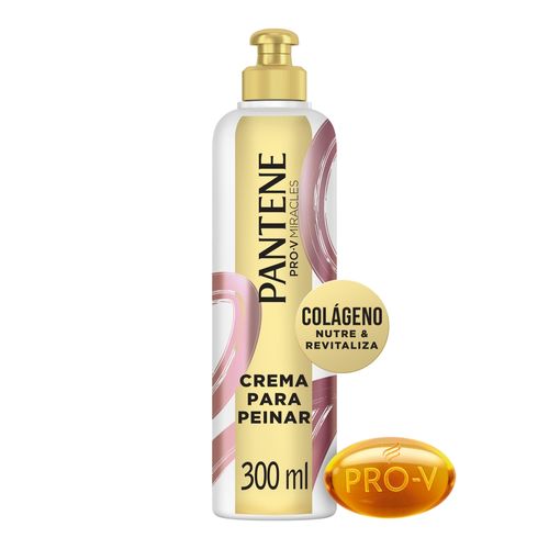 Crema para Peinar Pantene Pro-V Miracles Colágeno Nutre & Revitaliza 300 ml