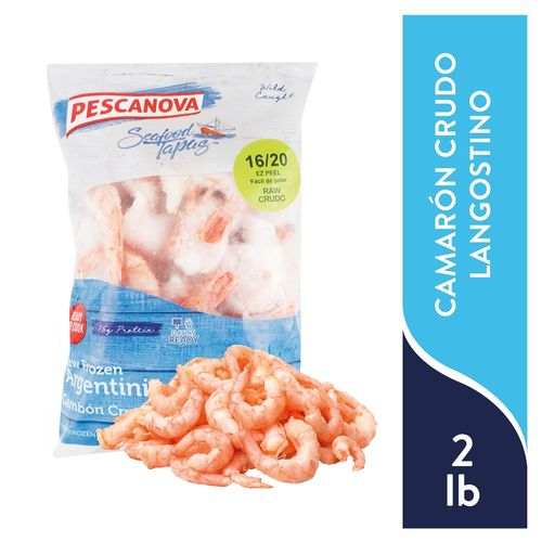 Camaron Crudo Langost Pescano Ezpeel 2lb