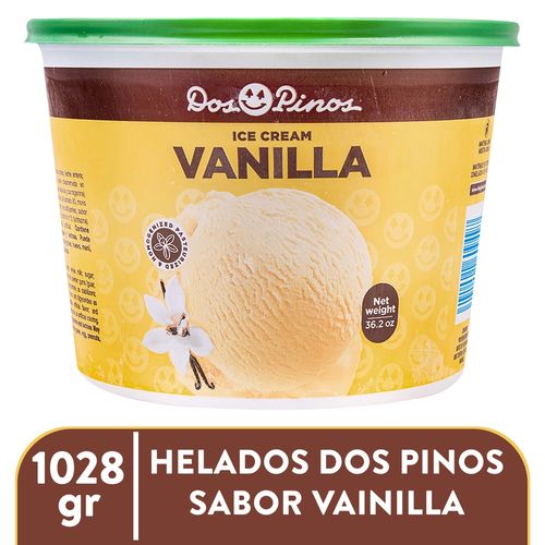 Helado Dos Pinos Sabor Vainilla - 1028 g