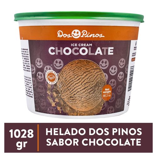 Helado Dos Pinos Sabor Chocolate - 1028 g