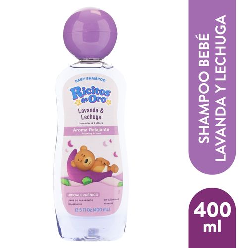 Shampoo Ricit De Oro Bebé Lavanda 400ml