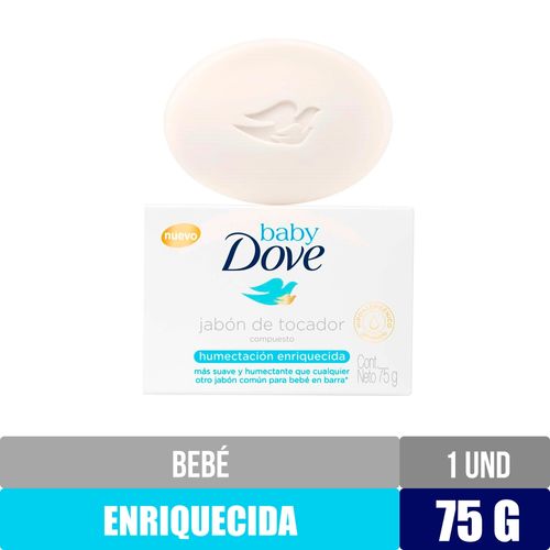 Jabón Dove Baby Hidratacion Enriquecida - 75 g