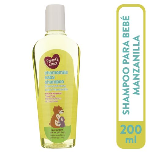 Shampoo Para Bebe Marca Parents Choice Bebe Manzana - 200 ml