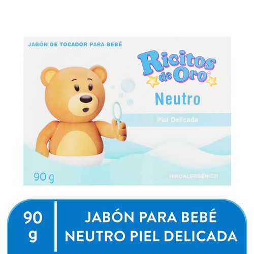 Jabón Ricitos De Oro Neutro - 90gr