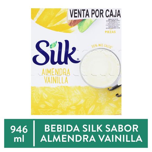 Bebida de Almendra Silk Sabor Vainilla, 6 Pack - 5676ml