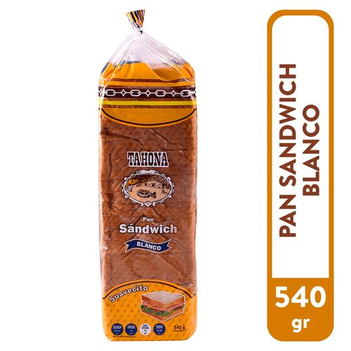 Pan Tahona Sandwich Big -540 g