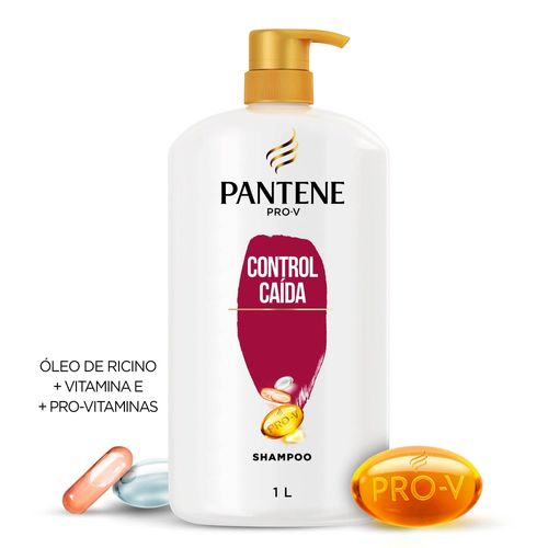 Shampoo Pantene Pro-V Control Caída  1 L