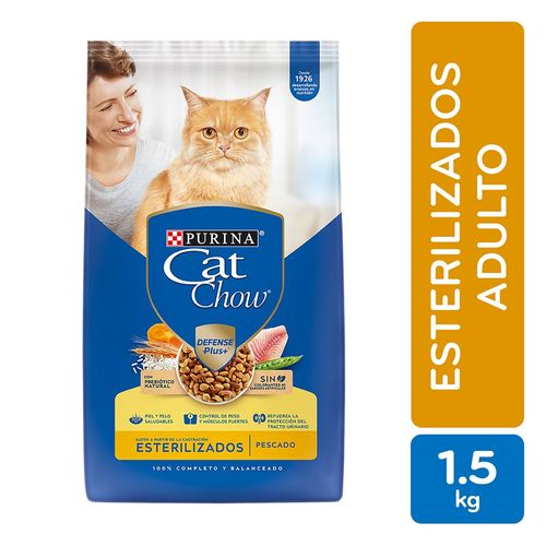 Alimento Seco Gato Purina Cat Chow Esterilizados -1.5kg