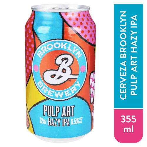 Cerveza Brooklyn Pulp Art Hazy Ipa