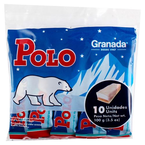 Malvavicos Polo Granada 10 Unidades 100gr