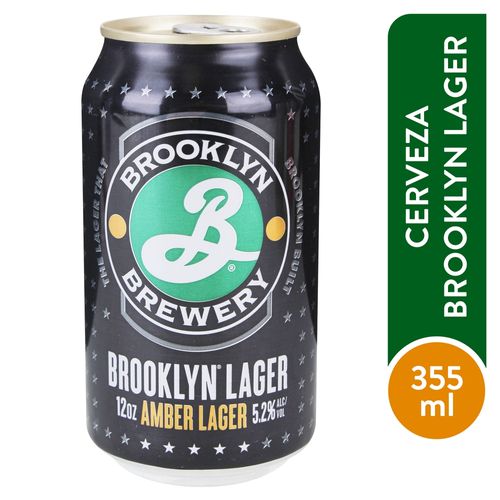 Cerveza Lager Brooklyn - 355ml