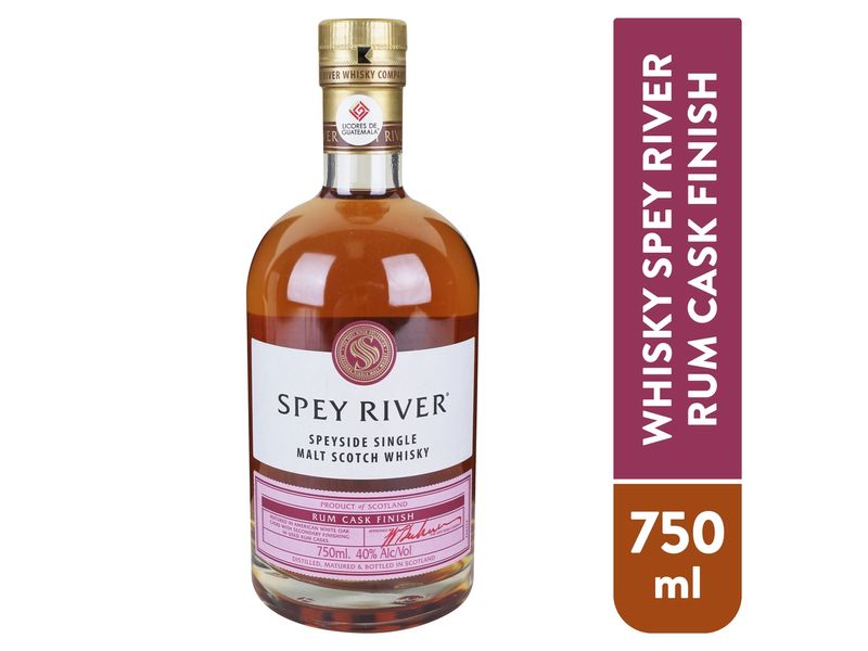 Comprar Whisky Spey River single malt rum cask botella - 750 ml ...