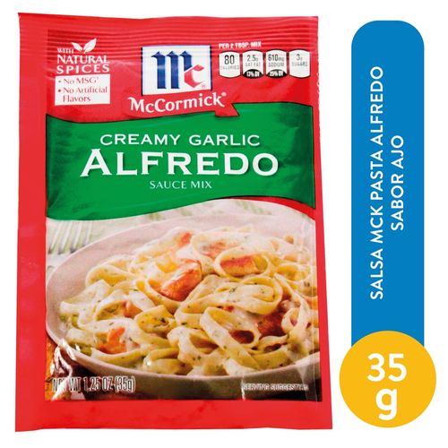 Sazonador Mccormick Sabor Alfredo - 1.25Oz