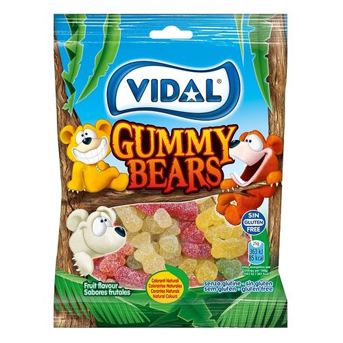 Gomitas Vidal osos surtidos - 100 g