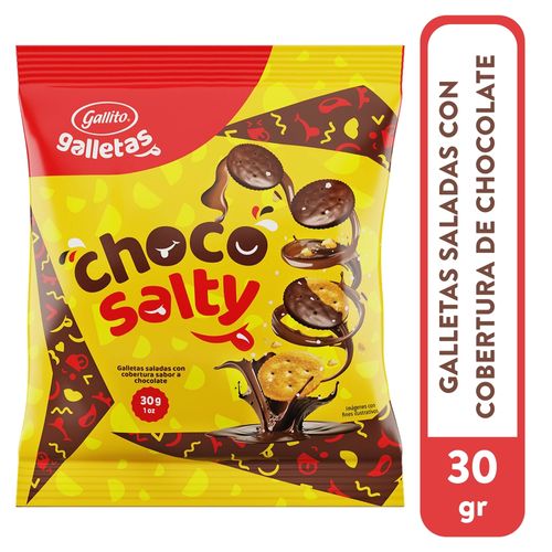 Galleta Choco Salty Gallito - 180 g