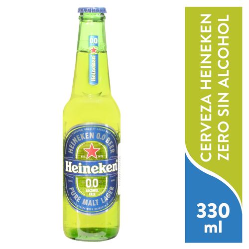 Cerveza Heineken 0.0 Alcohol 330Ml