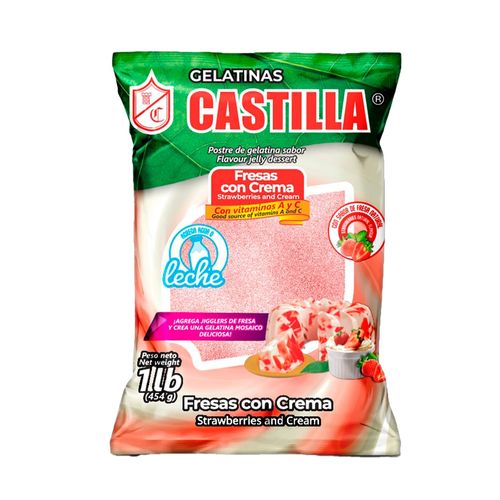 Gelatina Castilla Crema -454 g