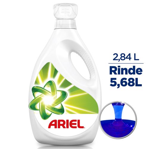 Detergente Ariel Doble Poder Líquido Concentrado - 2.84 L